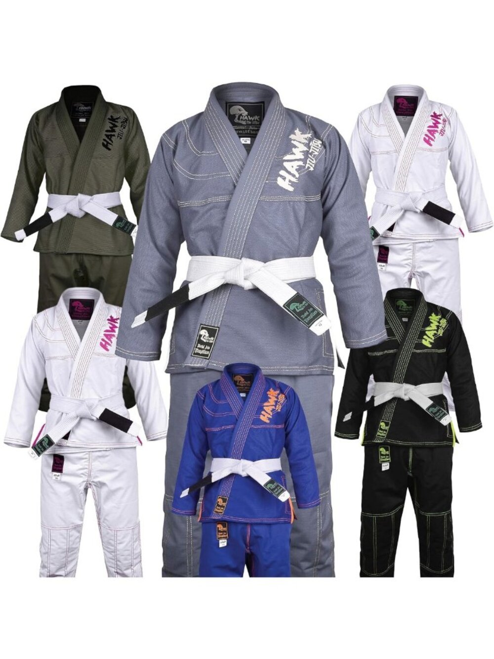 Ultra-Light Kids Brazilian Jiu Jitsu Gi - Extra Tough, Premium Fabric BJJ